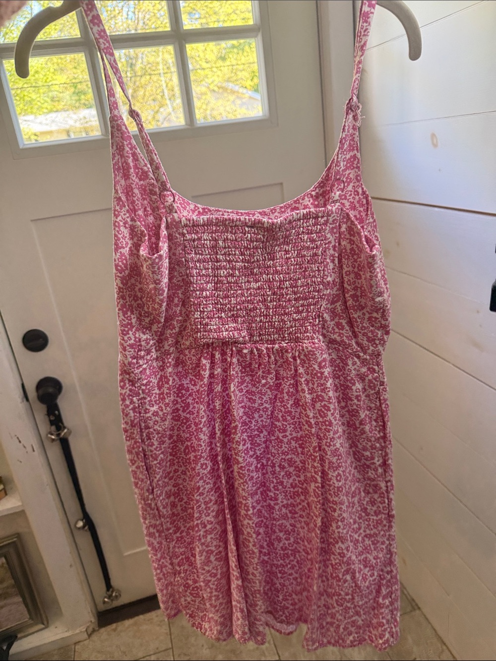 Old Navy Pink Floral Slip Dress - Picture 5 of 5